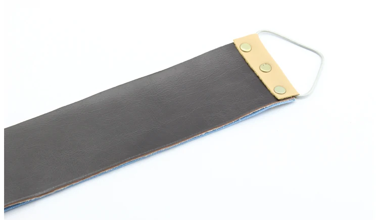 Прочный Холщовый кожаный ремешок для бритья мужчин парикмахерский прямой