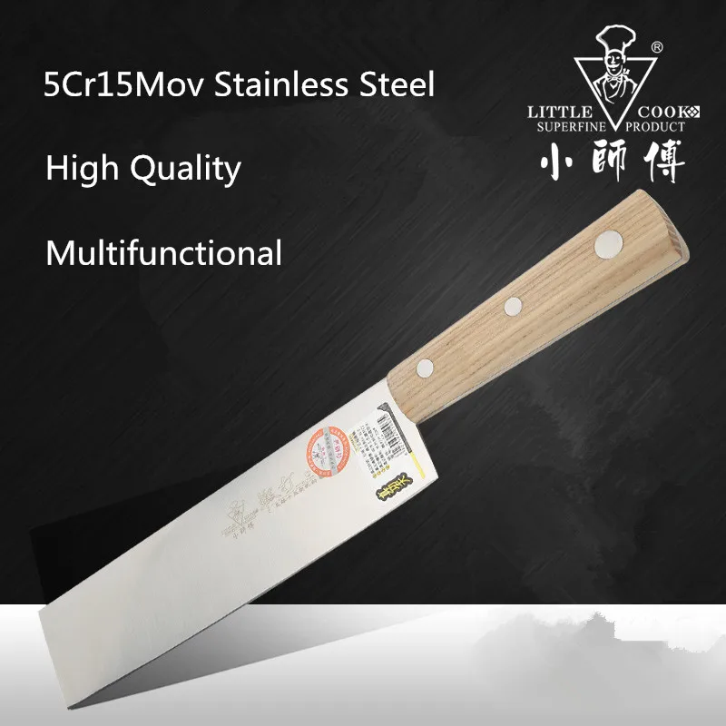 

Бесплатная доставка, кованый шеф-нож LittleCook, кухонный многофункциональный нож для пилинга рыбы, утки, кухонный нож, мясницкий нож, овощные но...