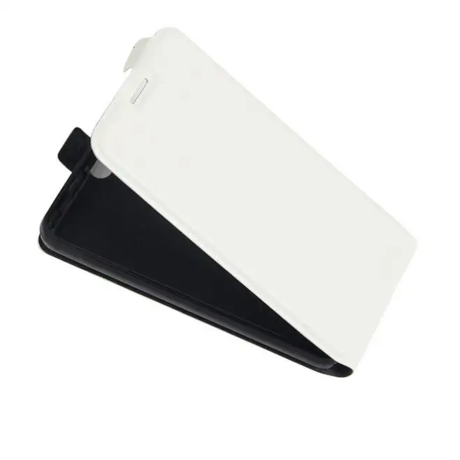Кожаный чехол бумажник с откидной крышкой сверху и снизу для Lenovo Vibe C A2020