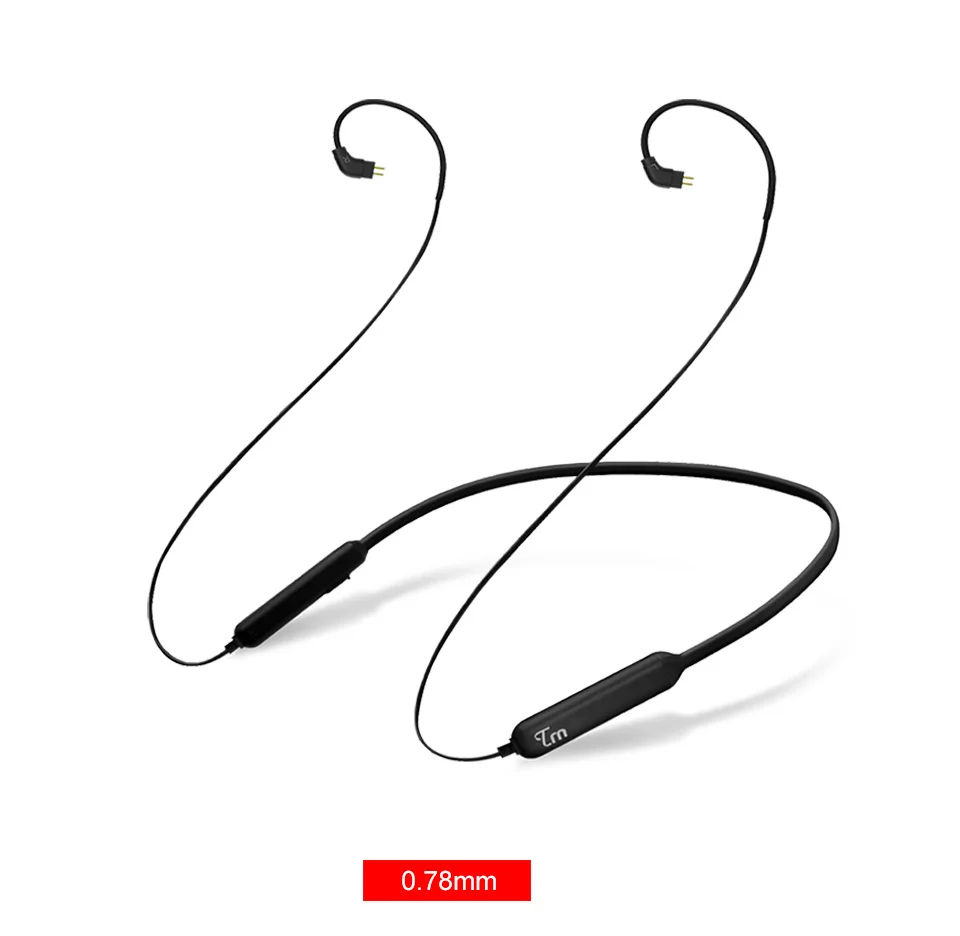 2018 Pizen TRN BT3 PRO беспроводной Bluetooth 4 1 APT X кабель HIFI наушники MMCX/2 контактный для shure se535