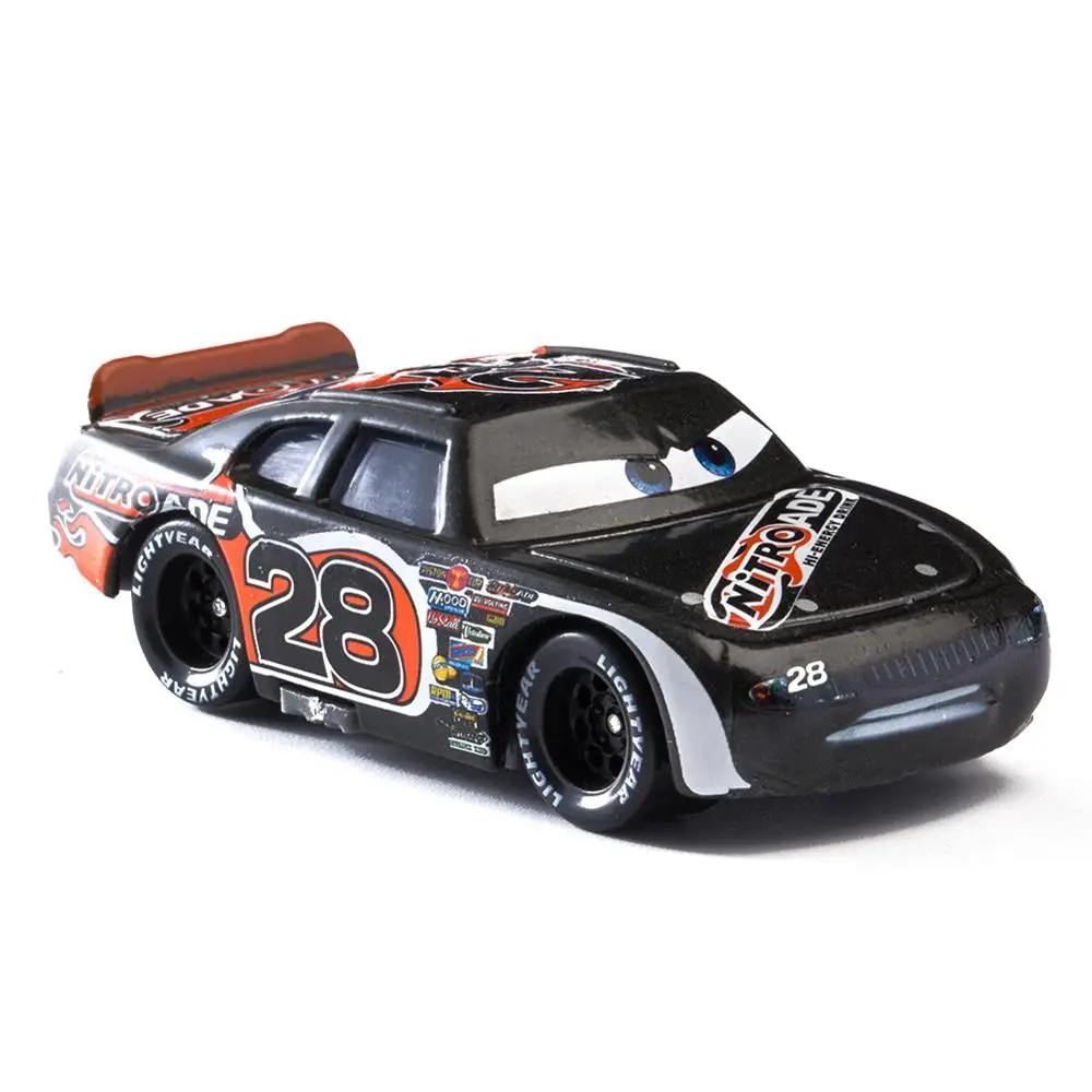 Гоночные машины Дисней Pixar 28 Lightning McQueen Mater Jackson Storm Ramirez 1:55 литой под давлением