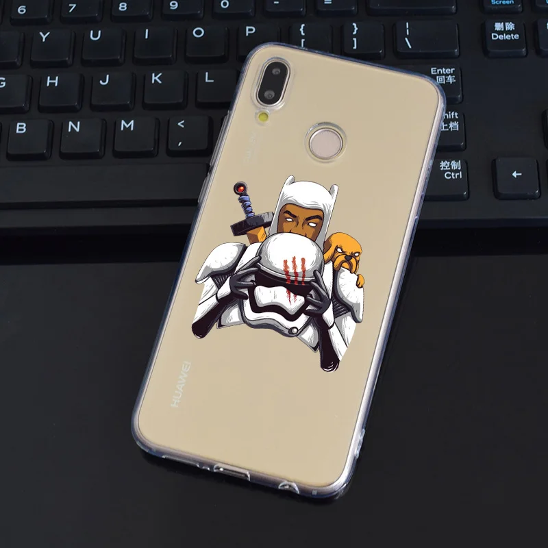 DREAMFOX L501 Adventure Time Мягкий ТПУ силиконовый чехол для huawei Honor 6A 6C 7X9 10 P20 P30 Lite Pro P Smart |