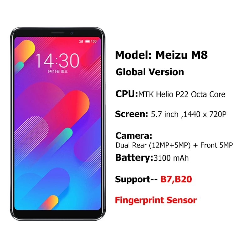 M8 смартфон с 5 7 дюймовым дисплеем восьмиядерным процессором Helio P22 ОЗУ 4 Гб ПЗУ 64 ГБ