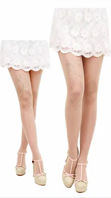 Женские летние прозрачные чулки черные цветные колготки | Женская одежда