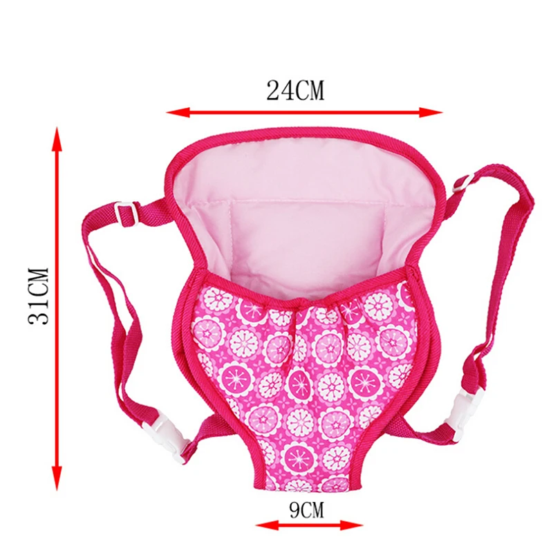 Рюкзак переноска для кукол спальный мешок девочек 18 дюймов Одежда аксессуары