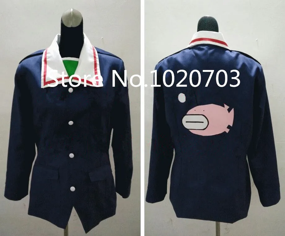 Костюм для косплея девочки и панцер Юкари Акияма |