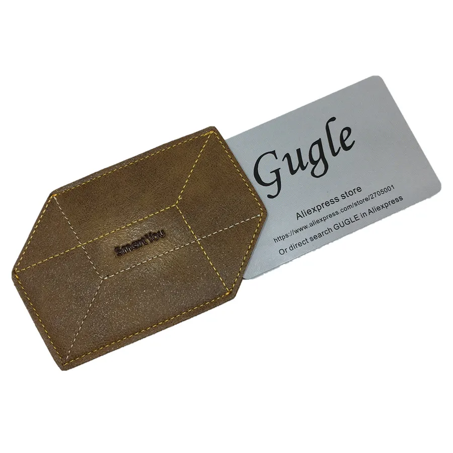 Держатель для банковских карт из натуральной кожи 3d держатель дизайнерский