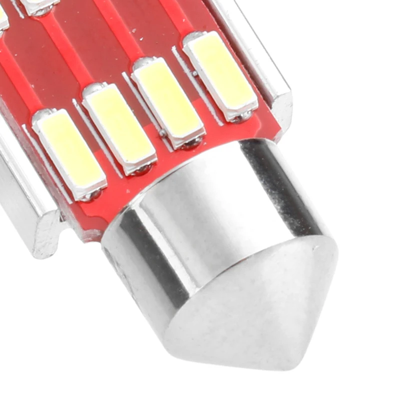 1 шт. 31/36/39/41 мм 4014 12SMD C5W светодиодная Canbus Festoon Dome Lamp Car номерной знак светильник Auto