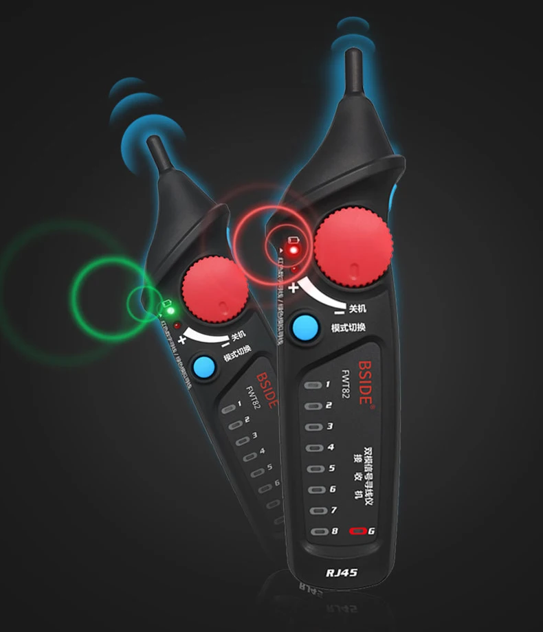 FWT82 RJ11 RJ45 Cat5 Cat6 телефонный провод трекер Tracer тонер Ethernet LAN Сетевой кабель тестер детектор линия Finder