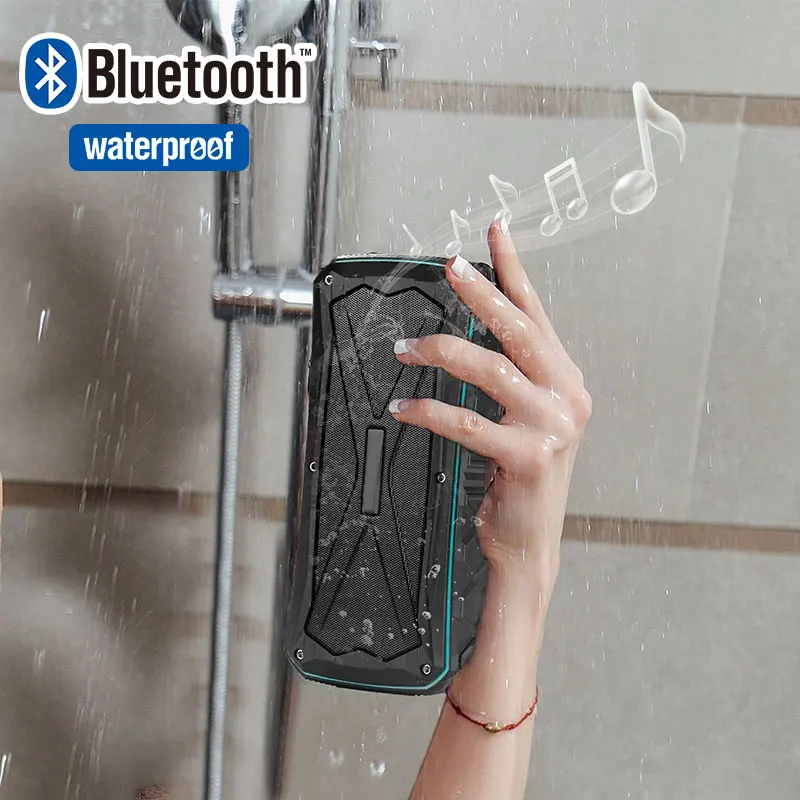 Двойной драйвер сабвуферный микрофон с Блютуз Bluetooth динамик s Открытый AUX USB