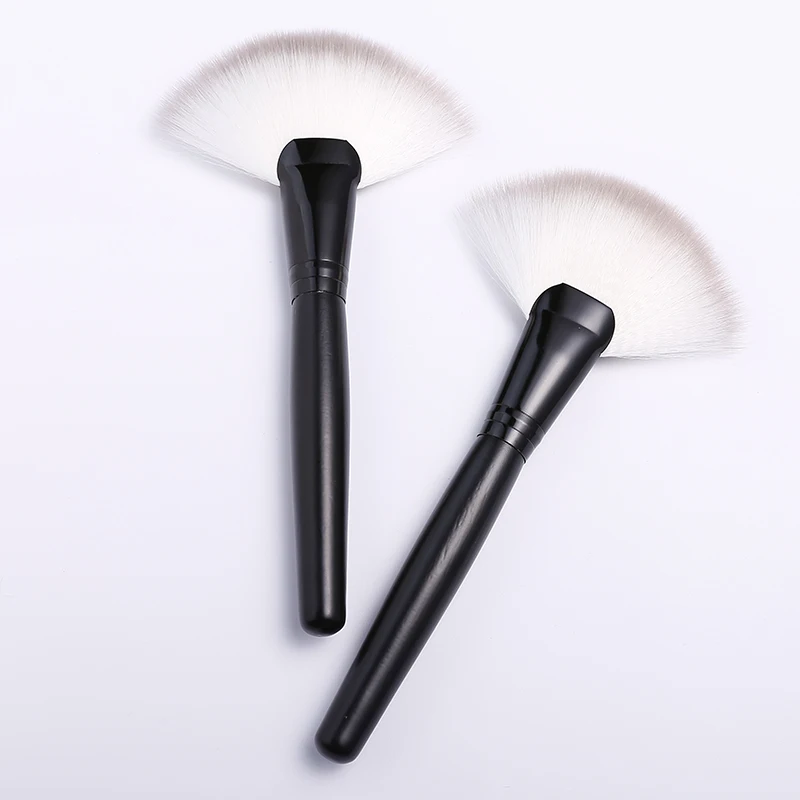 Щетка для макияжа MECOLOR профессиональная с большим веером кисточка нанесения