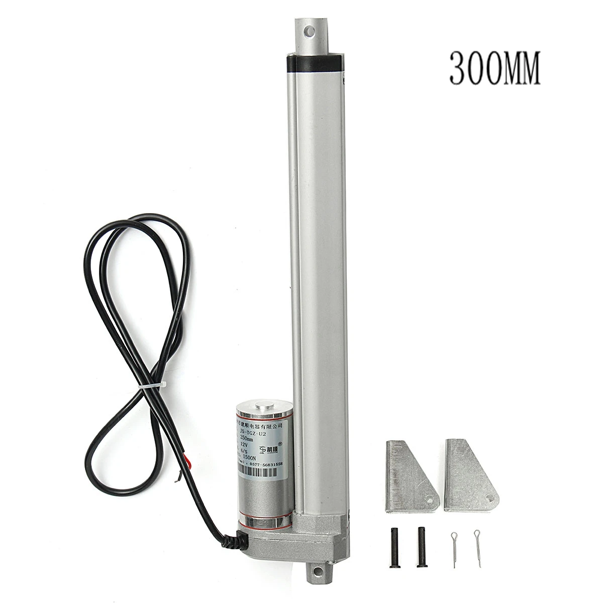 DC 12V 50-300mm 200N ход трубчатый двигатель линейный привод двигателя