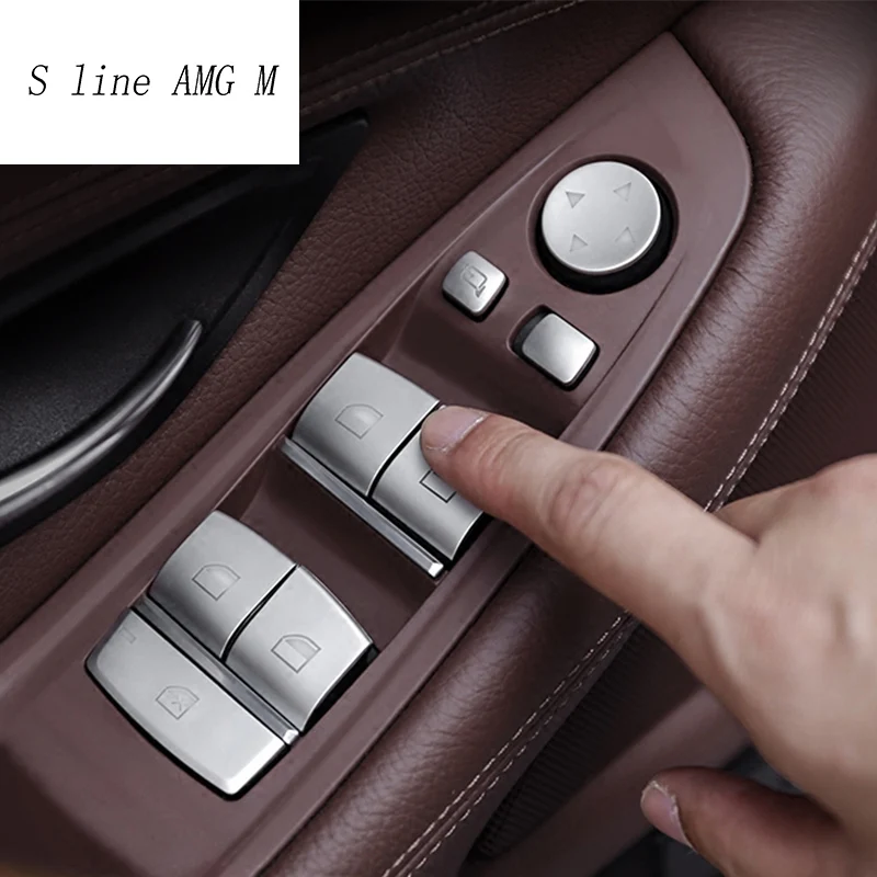 Автомобильный Стайлинг стеклоподъемник панель кнопки для BMW X3 F25 X4 F26