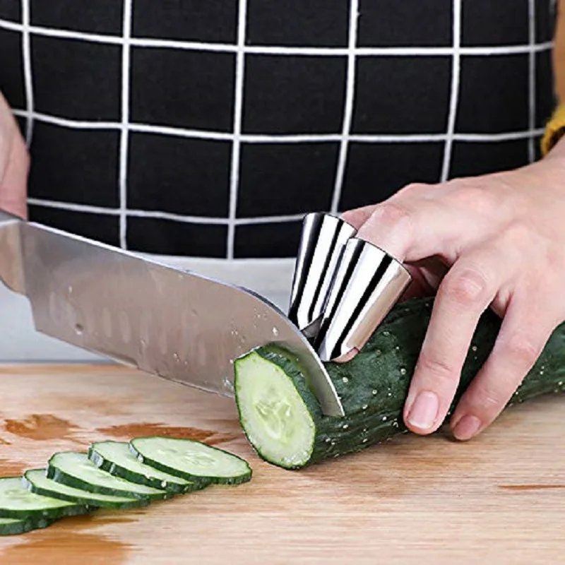 2 шт. защитные накладки на палец из нержавеющей стали|Защита для пальцев| |