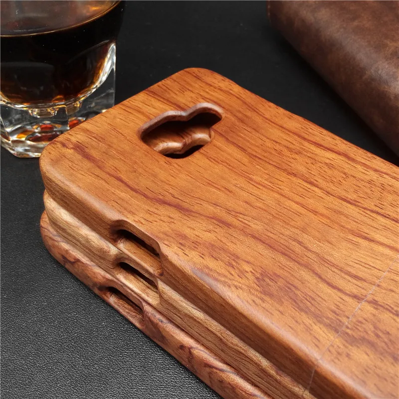 Wood Cases For Samsung A3 2016 Original Real Grain Back Cover Coque A5 S9 Plus Wooden Phone Housing Fundas |