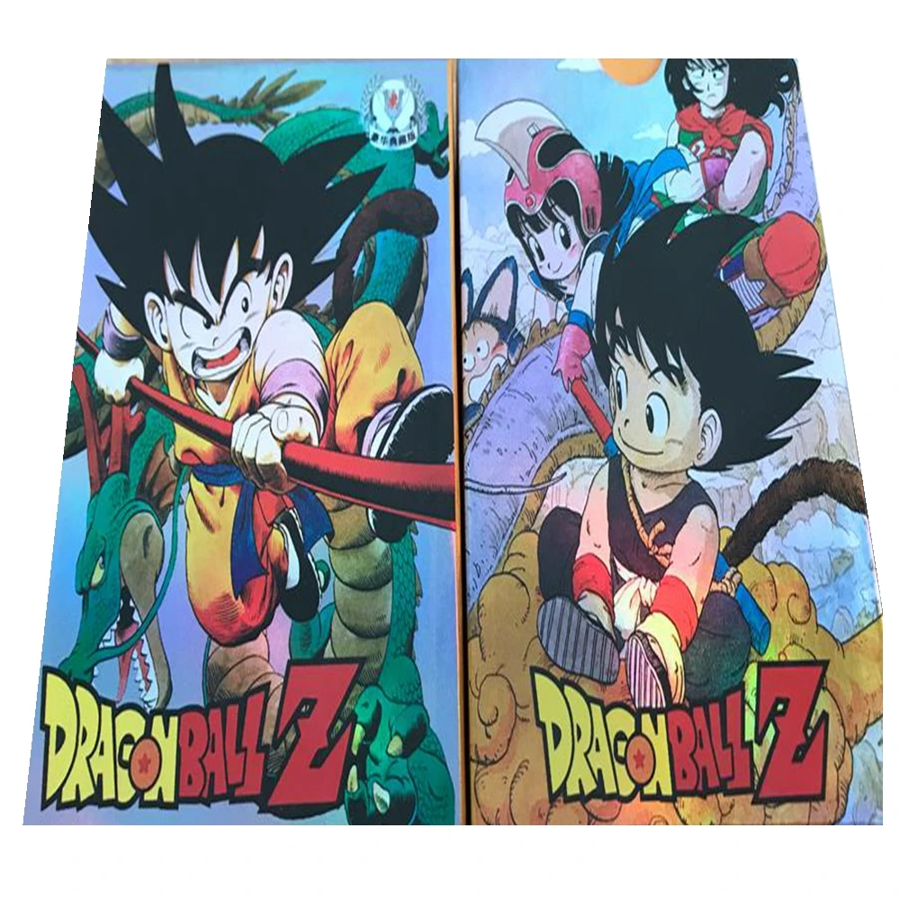 54 шт./компл. коллекция покер Dragon Ball Z карты 3D версия мультфильм Супер Saiyan экшен-фигурка Гоку ребенок подарок игрушка