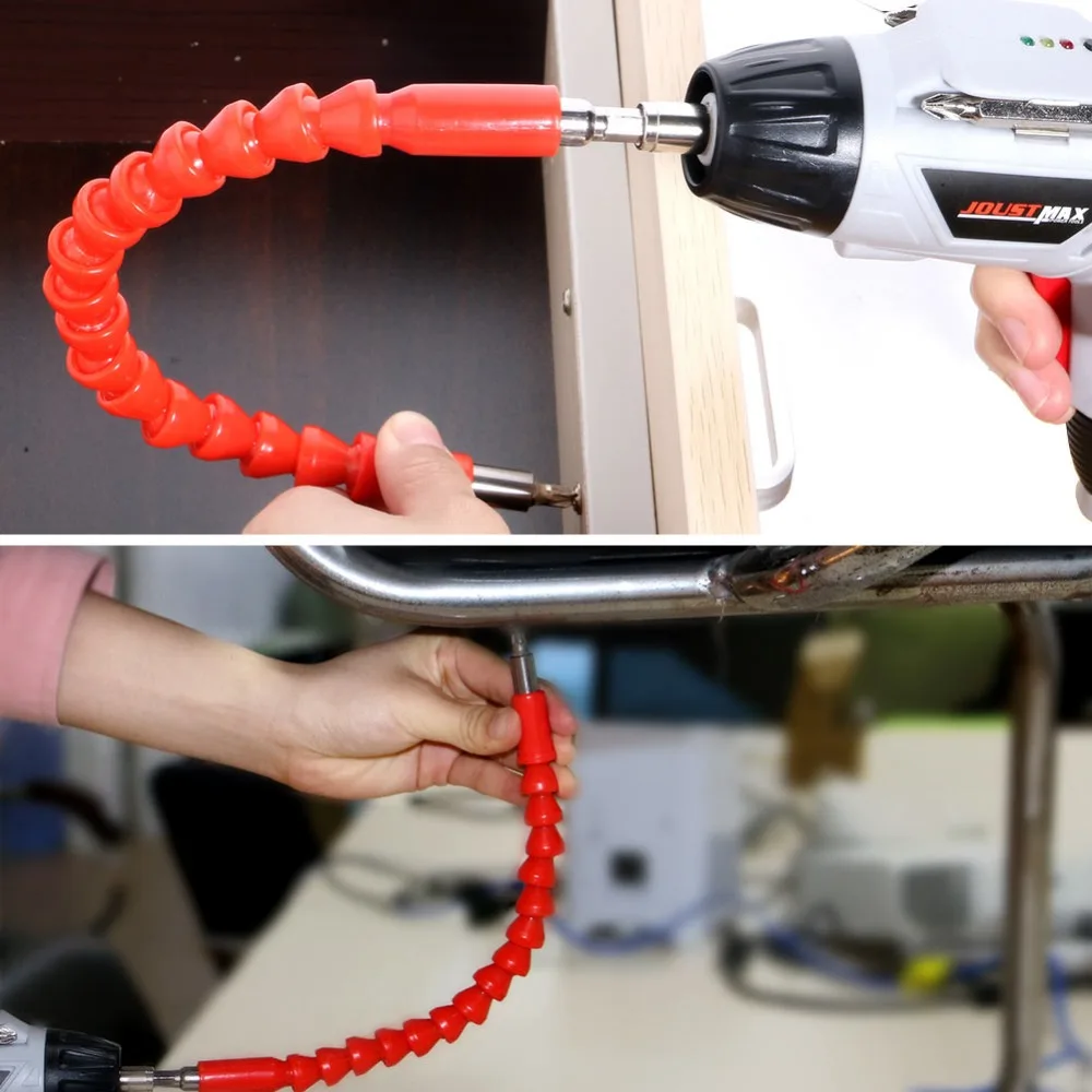 DIYFIX 295 мм 1/4 &quotшестигранный электронный сверлильный гибкий вал мягкий удлинитель