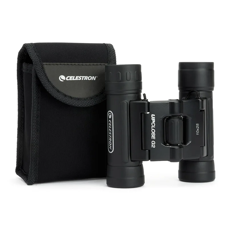 Бинокль Celestron UpClose G2 10x25 для крыши мощный с многослойным покрытием охоты
