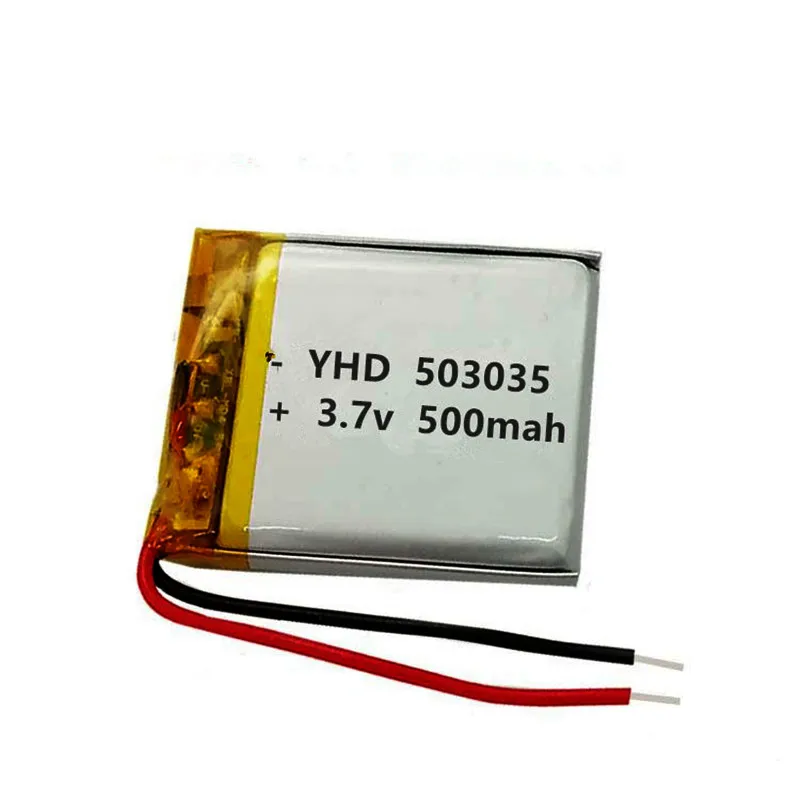 Fikida 503035 polymer battery 500mah 3.7v MP3 speaker lithium ion DVR GPS mp4 mobile phone | Электроника