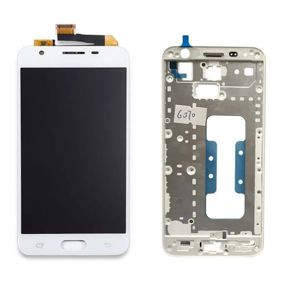Сенсорный ЖК-экран для Samsung Galaxy J5 Prime G570 G570F G570K G570L G570S дигитайзер в сборе с рамкой |