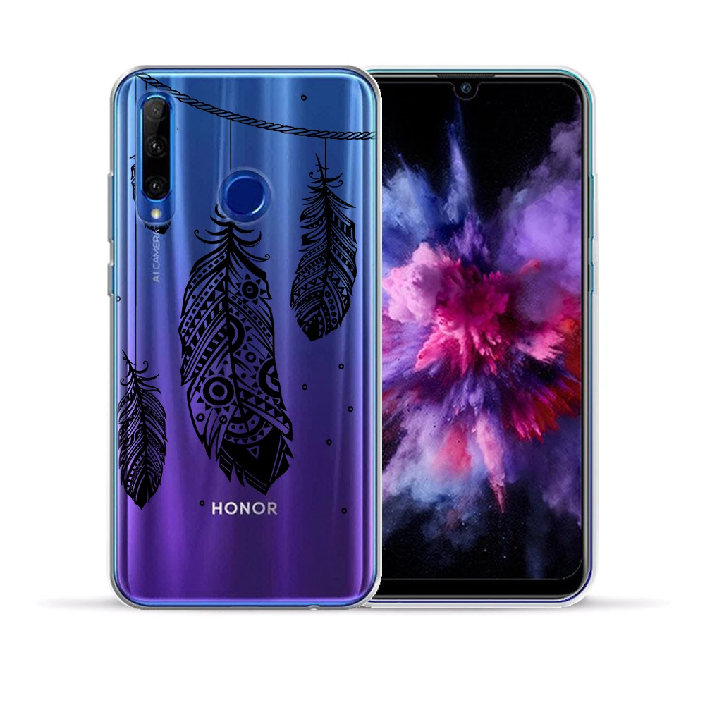 Черный сексуальный мягкий чехол из ТПУ с цветочным рисунком мандалы и кружевным