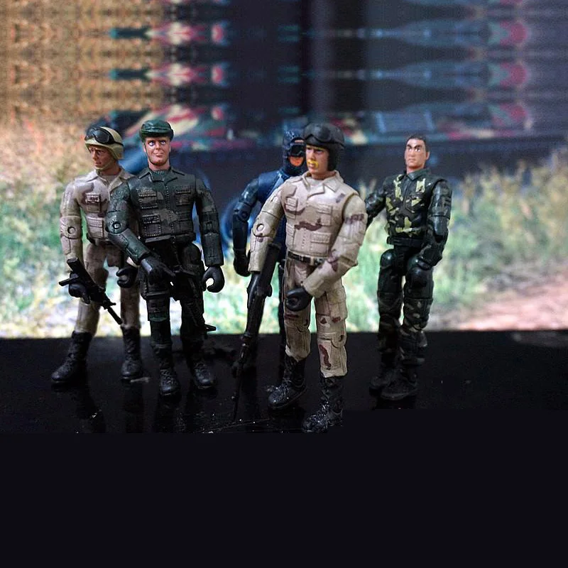 15 шт./компл. lanards Элитная сила 1:18 военные фигуркы на заказу кукла статуя 3,75 дюймов японский ниндзя воин котики