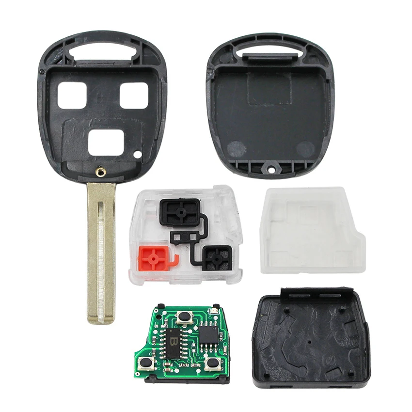 Новая замена 2 + паника 3 кнопки дистанционный ключ 315 МГц с 4D68 чип для Lexus GX470 LX470