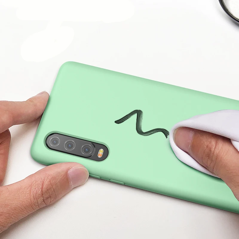 Чехол из жидкого силикона для huaweip20 P30Lite Plus Nova3e 3i 4 4e|Бамперы| |