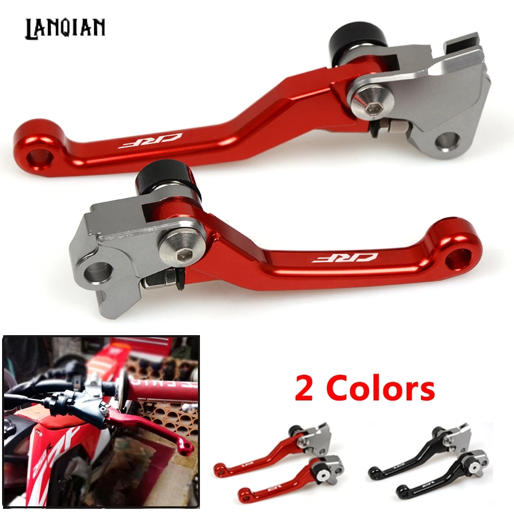 Тормозной рычаг сцепления для мотоцикла Dirt Bike поворотный Honda CRF 450R 250R CRF450X CRF150R 250/450