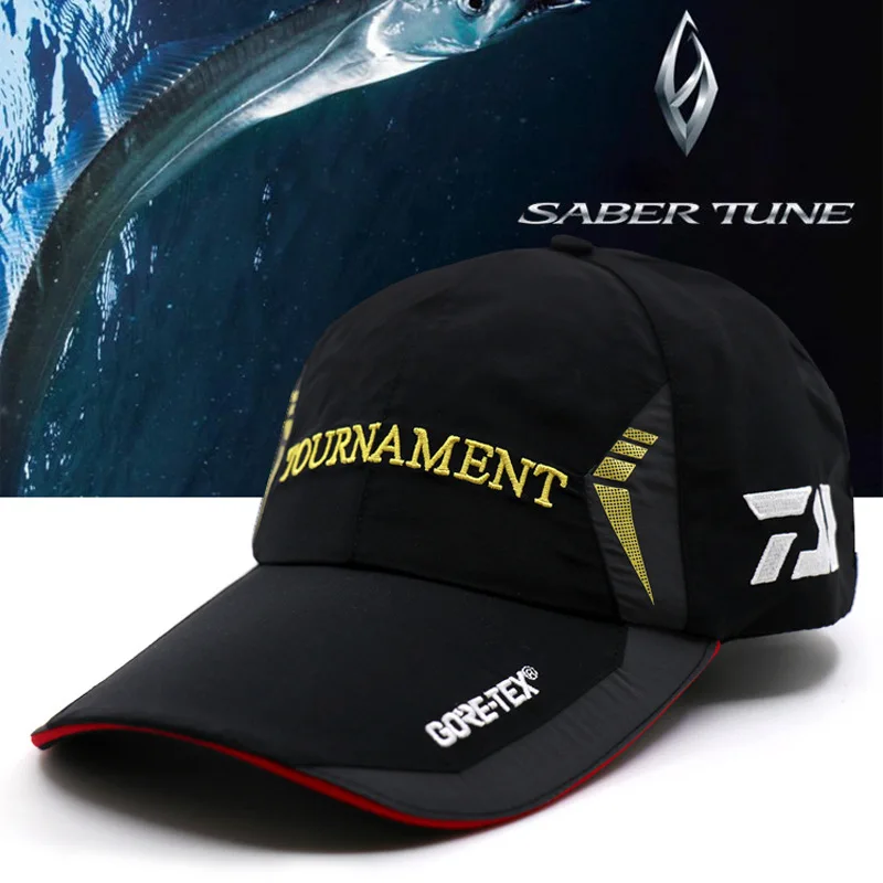 Новое поступление, брендовая Кепка для рыбалки DAIWA, s головные уборы, козырек от солнца для улицы, водонепроницаемая Регулируемая Кепка для походов, кемпинга, рыбалки