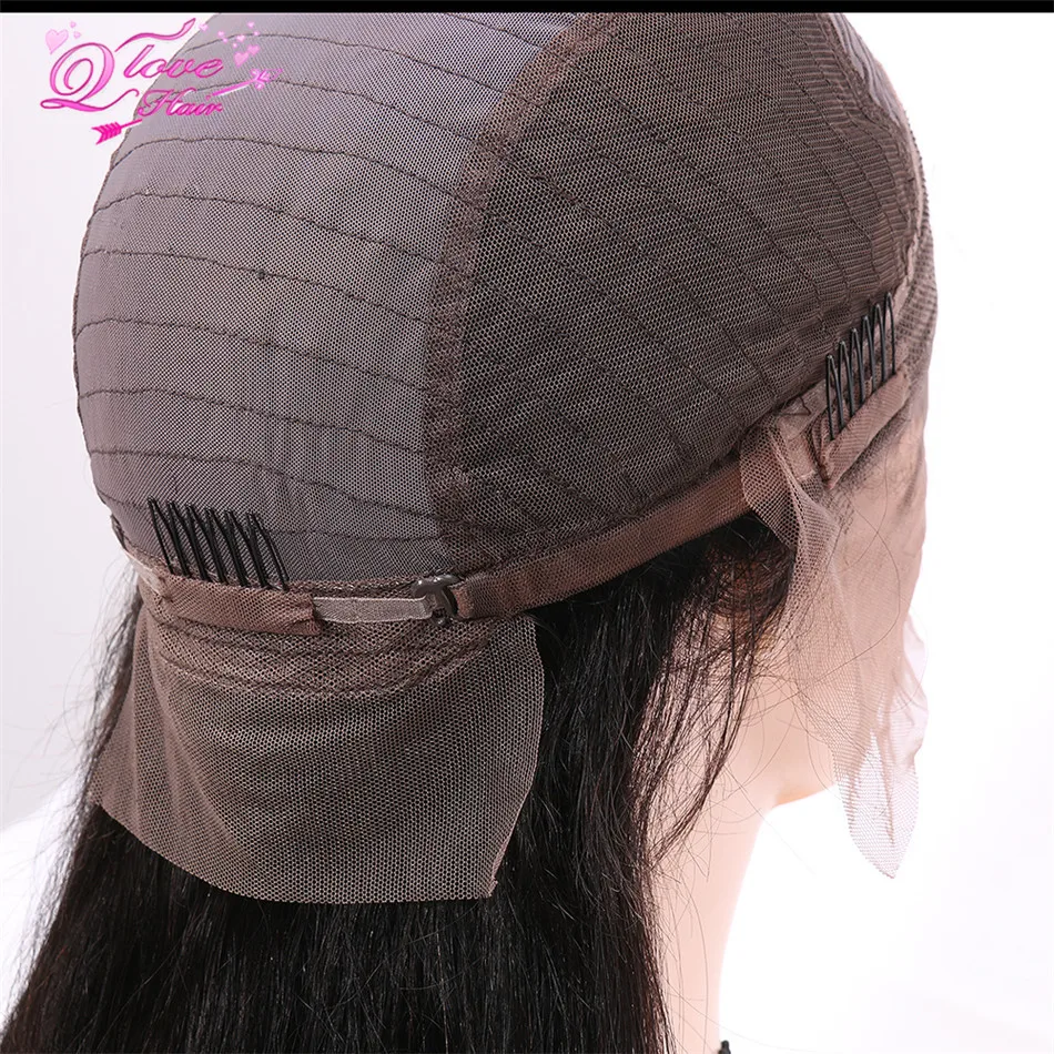 Queen Love Hair кудрявый прямой парик человеческие волосы кружевные парики бразильские