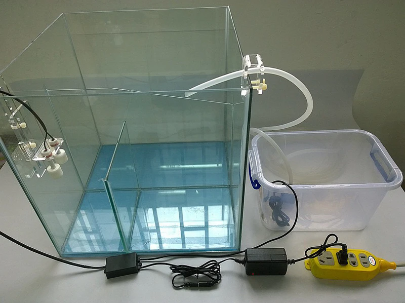 aquarium auxiliary equipment automatic electronic controlled floated feeding of water for fish tank supplement | Дом и сад
