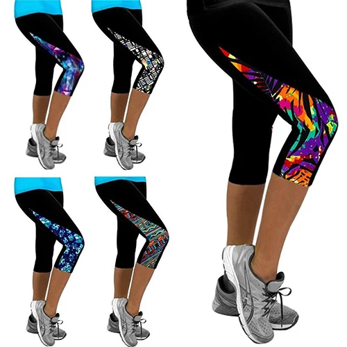 

Women Fashion Triangle Paneled Slimming Pants Leggings Pants