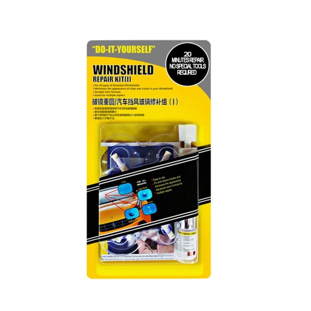 Windshield Repair Kits DIY Car Window Tools Glass Scratch Windscreen Crack Restore Screen Polishing Car-styling | Инструменты