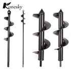 Konesky ручная дрель электрическая заряжаемая электрическая дрель заземление сверло ирригация посадки шнек сверло ороситель отверстия инструмент для сада