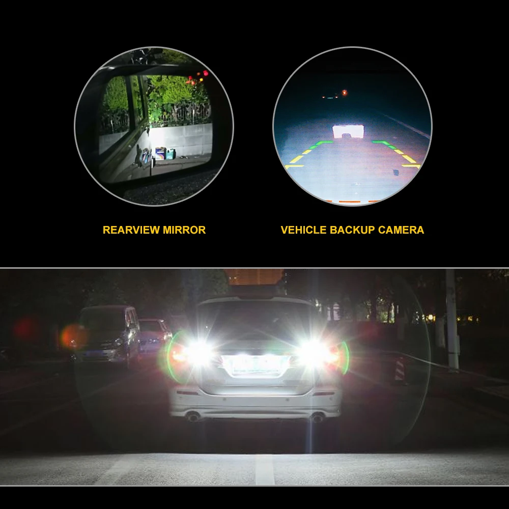 

AUXITO W16W 912 921 T15 Audi BMW Mercedes Porsche Volkswagen Mazda 2020SMD