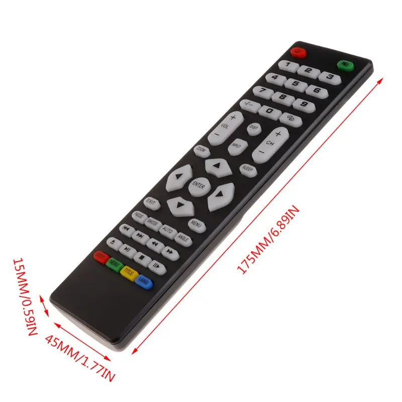 V56 Универсальный ЖК ТВ контроллер драйвер платы PC/VGA/HDMI/USB интерфейс+ 7 ключ доска+ LVDs кабель комплект