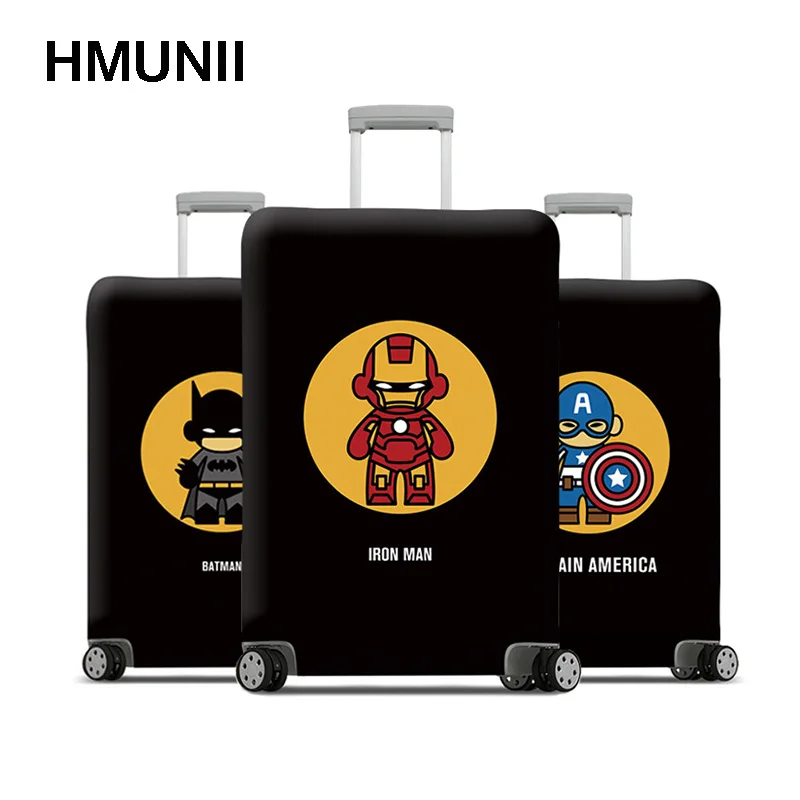 Новый Дорожный чемодан HMUNII эластичный пылезащитный чехол для чемодана на