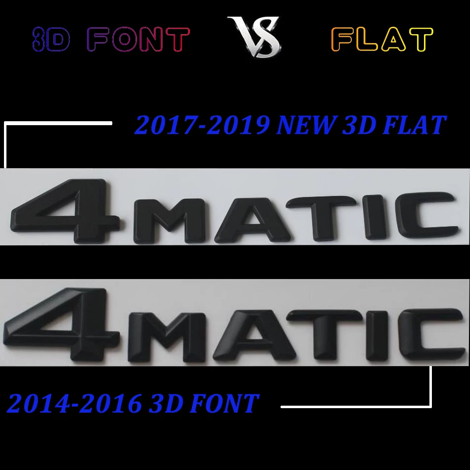 3D матовая черная Автомобильная эмблема W204 W205 C180 C200 C300 C320 C350 C280 C220 C250 C63 наклейки