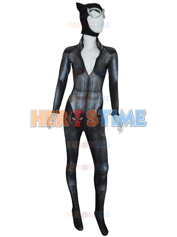 Женский костюм с 3D принтом Arkham City боди линзами|costume bodysuit|bodysuit babycostume mask |