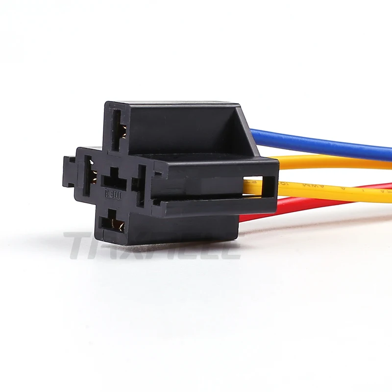 5 шт./компл. водонепроницаемое автомобильное реле DC 12V 40A Pin 5Pin SPDT устройство