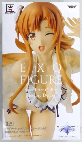 PrettyAngel подлинный Banpresto EXQ меч искусство онлайн память Defrag Asuna коллекция