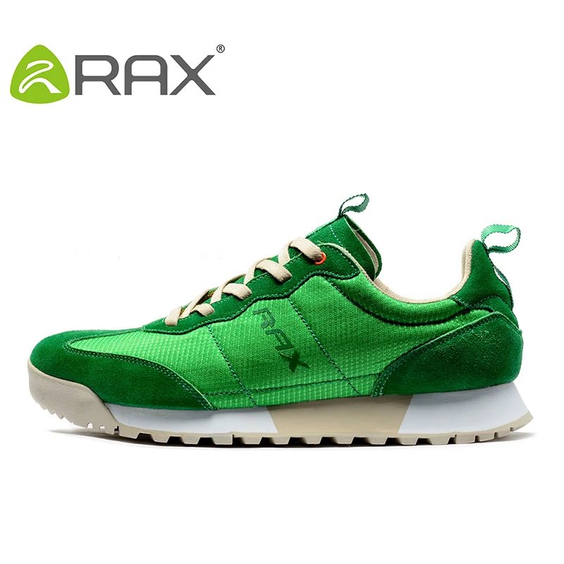 Rax/Мужская и женская обувь для бега; уличная спортивная обувь; Мужская Спортивная обувь; дышащие кроссовки для быстрой ходьбы; обувь для бега; 60-5c350 - Цвет: grass green men