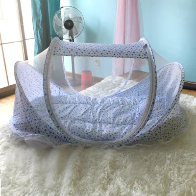 Постельное белье 3 шт. с принтом портативная складная кроватка сетка для сна