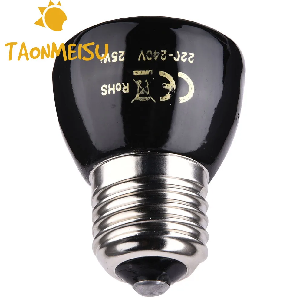

20W/50W /75W /100W E27 Far-Infrared Ceramic Pet Heating Lamp Light Bulbs for tortoise Lizard Spider Reptile Box Warmer lighting