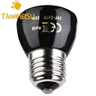 Керамическая лампа для обогрева животных, 20 Вт50 Вт75 Вт100 Вт E27, Дальняя инфракрасная лампа для обогрева черепахи, ящерицы, паука, ящик для рептилий