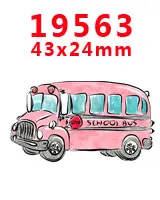 19563 30 шт мультяшный персонаж плоское украшение из смолы PR 17995 - Цвет: 19563