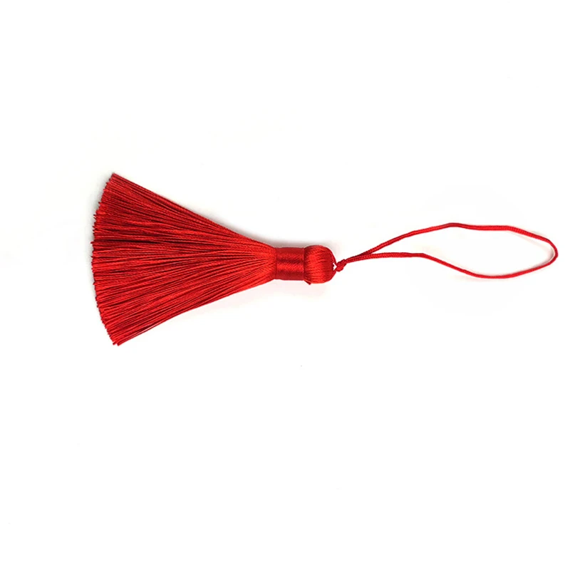 8 см fat tassel висячая веревка бахрома для шитья шторы одежда для дома бижутерия для декорирования ремесла аксессуары декоративный ключ 2 шт./партия
