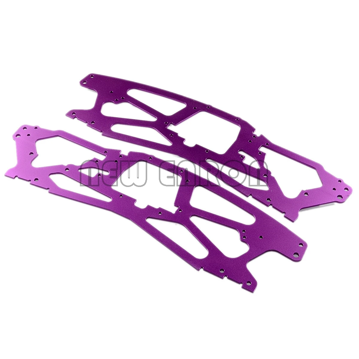 NEW ENRON Aluminum Left & Right Ight Main Chassis Set #73941 FOR HPI 1/8 SAVAGE X 2.4 4.6 5.9 | Игрушки и хобби