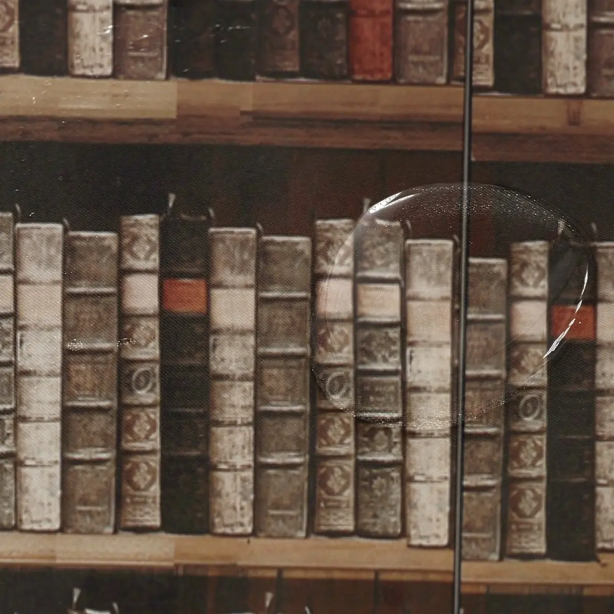 Винтажная книжная полка библиотека Водонепроницаемая полиэфирная ткань
